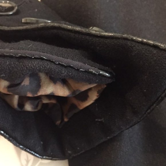 Express Peacoat Long Jacket Wool XS - Picture 10 of 12